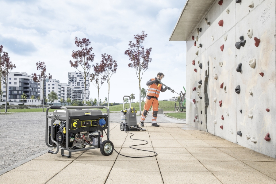 Kärcher PGG 8/3 Benzin-Stromgenerator (1.042-209.0) 7500W| 1x400V| 2xSteckd.| 25L |11.7kW/16PS