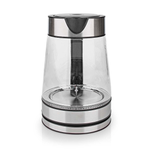 Nedis WIFIWK10CGS SmartLife Wasserkocher Wi-Fi  1.7 l | Glas | 40,60,70,80,90,100 °C | Temperaturanzeige