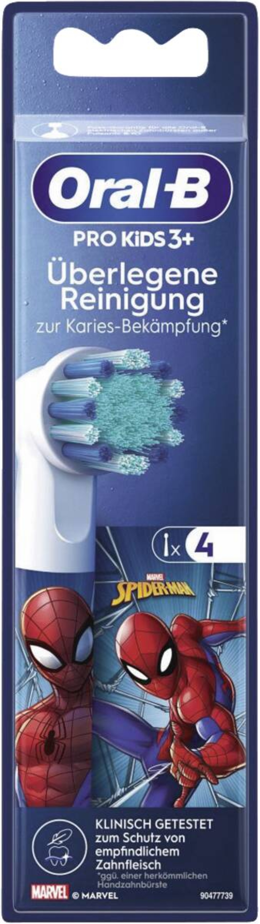 Oral-B Aufsteckbürsten Spiderman 4er 
