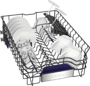 Siemens SR65YX08ME iQ500 Geschirrspüler Einbau vollintegriert ,45 cm mit Besteckschublade und Zeolith-Trocknung ,emotionLight 