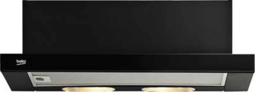 Beko CTB 6250 B Flachschirm-Dunstabzugshaube Schwarz 60cm