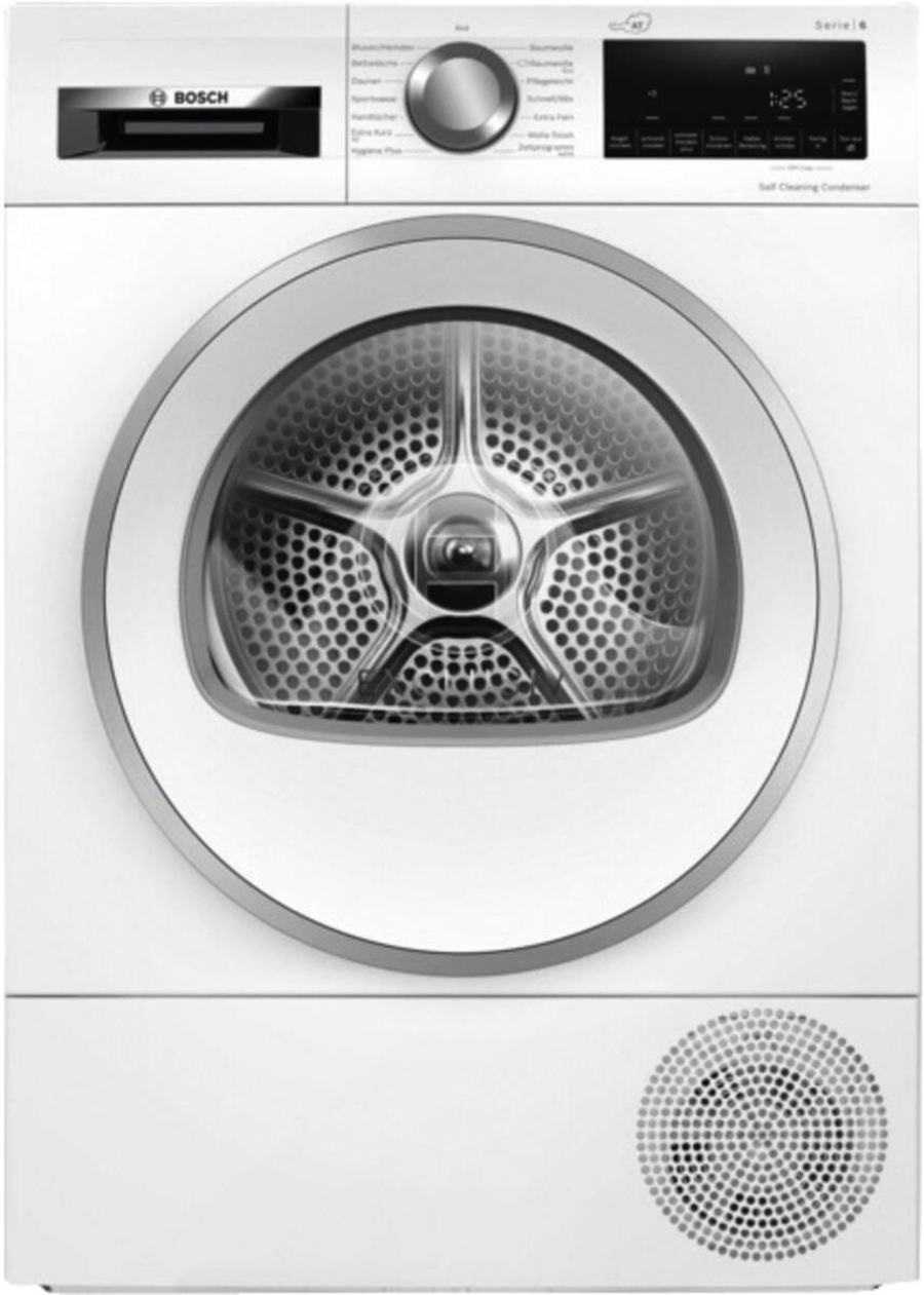 Bosch WQG245D5AT Serie 6 Wärmepumpen-Trockner 9 kg A+++ Selbstreinigender Kondensator,Auto Dry
