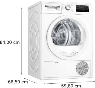 Bosch WTH85VU5AT Serie 4 Wärmepumpen-Trockner  8 kg A++ Auto Dry