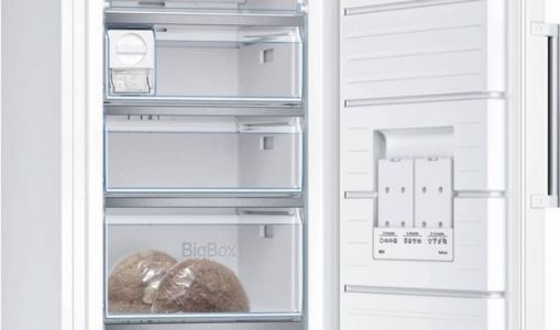 Bosch GSN51EWCV Select Line Serie 6 Freihstehender Gefrierschrank weiß NoFrost 70cm