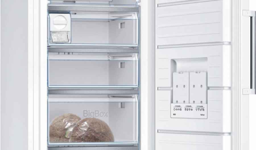 Bosch GSN51EWCV Select Line Serie 6 Freihstehender Gefrierschrank weiß NoFrost 70cm