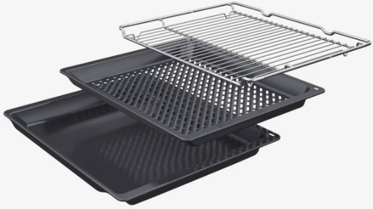Bosch HBG7241B2 Select Line Serie 8 Einbau-Backofen 60x60 EEK: A+ Schwarz