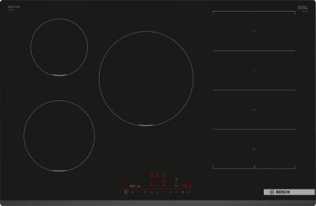 Bosch PXV831HC1E Select Line Serie 6 Induktionskochfeld 80cm  Schwarz, Rahmenlos