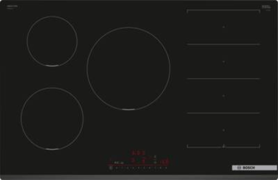 Bosch PXV831HC1E Select Line Serie 6 Induktionskochfeld 80cm  Schwarz, Rahmenlos