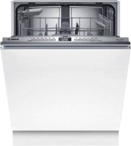Bosch SMV4EBX00D Serie 4 Vollintegrierter Geschirrspüler, 60 cm Home Connect,Statusprojektion (InfoLight)