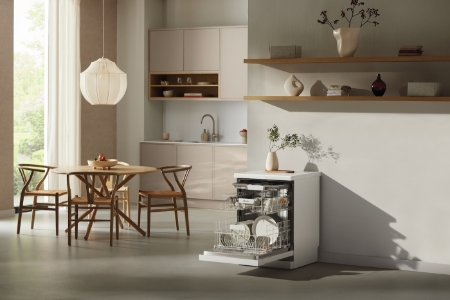 Miele G 5410 SC Active Plus Geschirrspüler Standgerät/Brillantweiß mit Besteckschublade