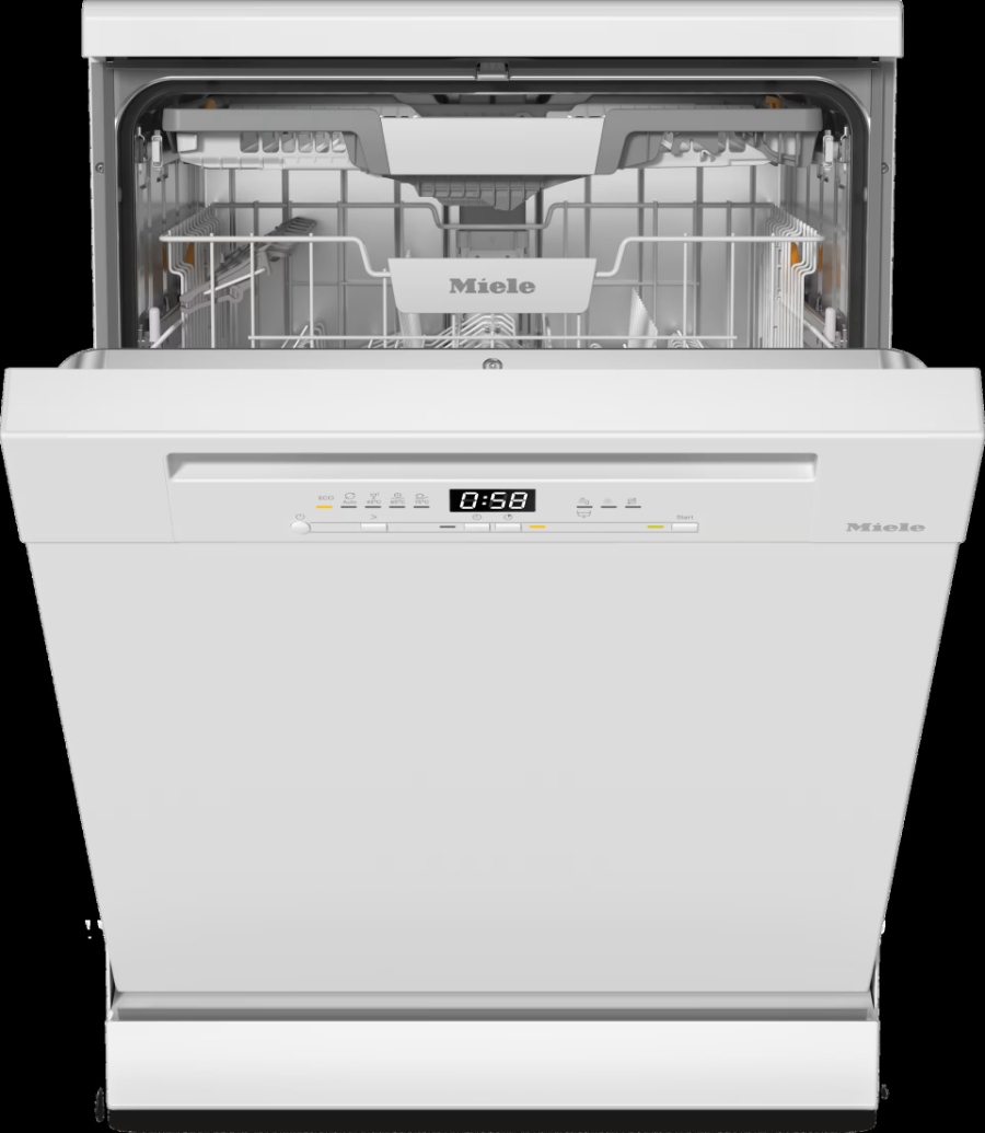 Miele G 5410 SC Active Plus Geschirrspüler Standgerät/Brillantweiß mit Besteckschublade