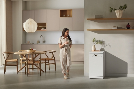 Miele G 5540 SC Geschirrspülautomat  Standgerät 45cm Brillantweiß