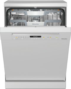 Miele G 7200 SC Geschirrspüler Standgerät/brillantweiss 60 cm mit Besteckschublade