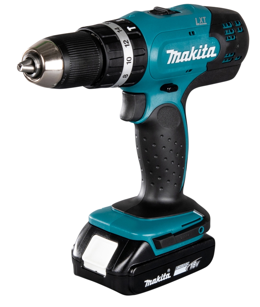 Makita DHP453RFE Akku-Schlagbohrschrauber LXT 18 V • 42 Nm • 0 – 1.300 U/min