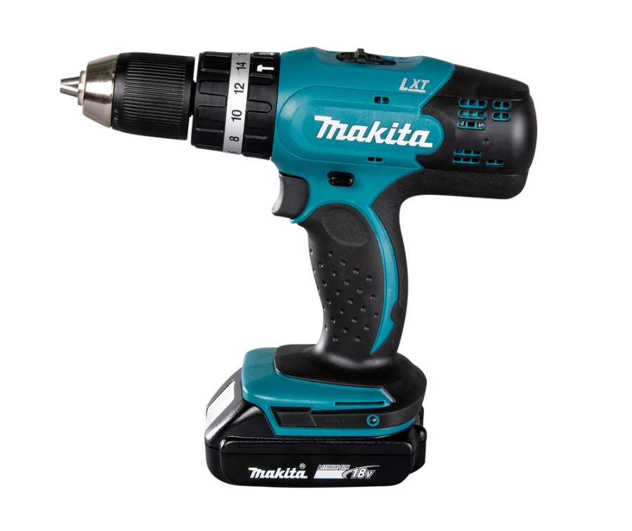 Makita DHP453RFE Akku-Schlagbohrschrauber LXT 18 V • 42 Nm • 0 – 1.300 U/min