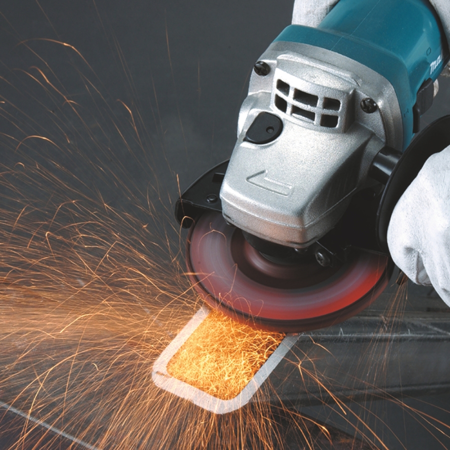 Makita 9558HNRX1 Winkelschleifer  125x08mm für Inox  Trennscheibe | 840 W • 125 mm • 11.000 U/min