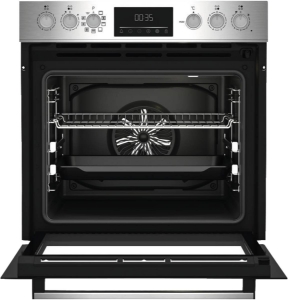 Beko BBUM12320XMPE Herdset mit Pyrolyse mit Glaskeramikkkochfeld  