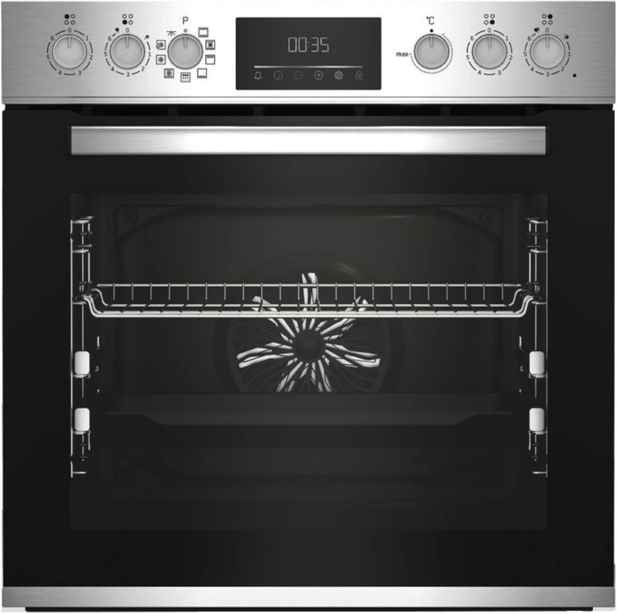 Beko BBUM12320XMPE Herdset mit Pyrolyse mit Glaskeramikkkochfeld  