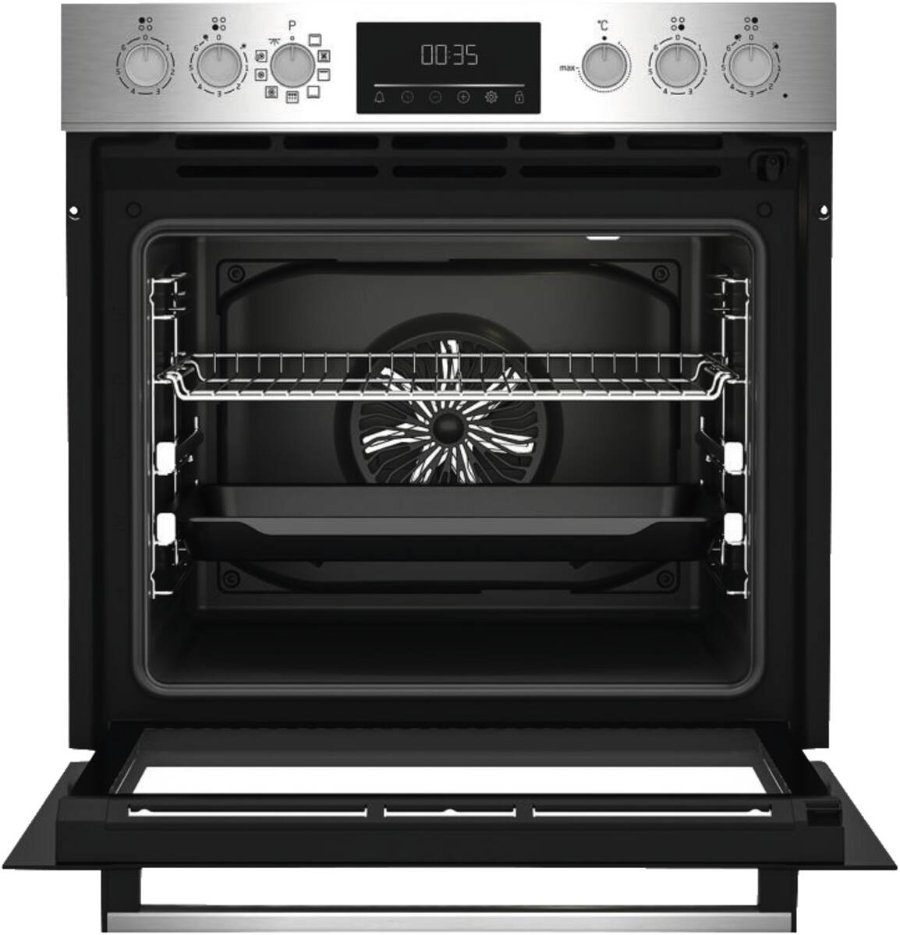 Beko BBUM12320XMPE Herdset mit Pyrolyse mit Glaskeramikkkochfeld  