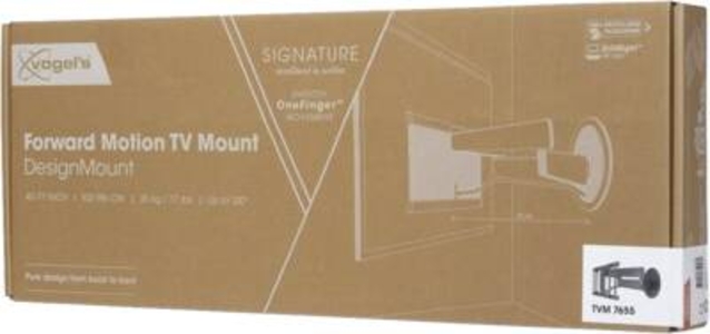 Vogel`s TVM7655 Design Mount Wandhalterung  Schwarz 
