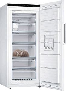 Bosch GSN51AWCV Serie 6 Freistehender Gefrierschrank, 161 x 70 cm  NoFrost,Weiss
