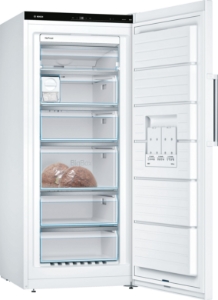 Bosch GSN51AWCV Serie 6 Freistehender Gefrierschrank, 161 x 70 cm  NoFrost,Weiss