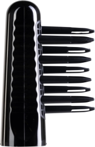 Braun Haircare AS330E Warmluft-Luckenbürste, 400W, Maxi-Lockenbürste Haarstyling Schwarz