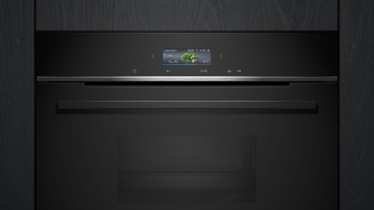 Siemens CD714GXB1 iQ700 Dampfgarer  Schwarz 60 x 45 cm