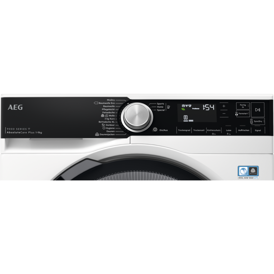 AEG TR9W80690 9000 AbsoluteCare® Wärmepumpentrockner 9kg A+++ Plus WiFi / 3D 