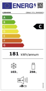 Liebherr CBNsfc 572i Plus Kühl-Gefrierkombination mit BioFresh und NoFrost, Stahlgrau