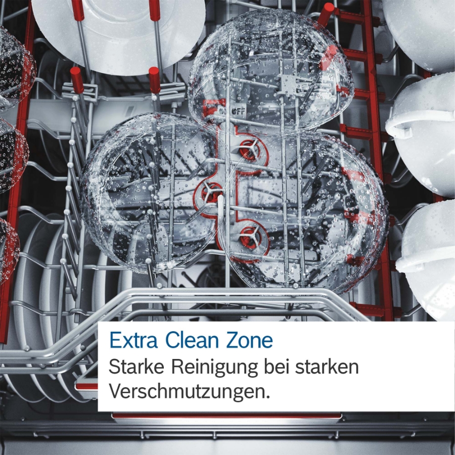 Bosch SMD8TCX01E Serie 8  Vollintegrierter Geschirrspüler 60 cm Restzeitprojektion (TimeLight),griffloses Öffnen (openAssist