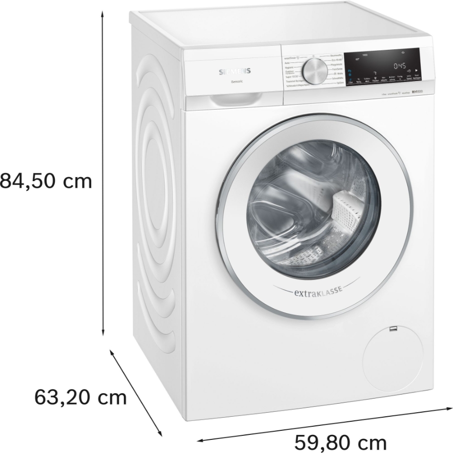 Siemens Extraklasse WG44G2F1EM iQ500 Waschmaschine Frontlader 9 kg 1400 U/min i-Dos,Antiflecken-System