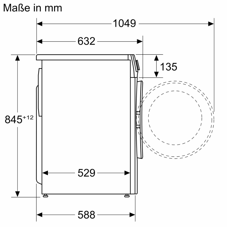 Siemens Extraklasse WG44G2F1EM iQ500 Waschmaschine Frontlader 9 kg 1400 U/min i-Dos,Antiflecken-System