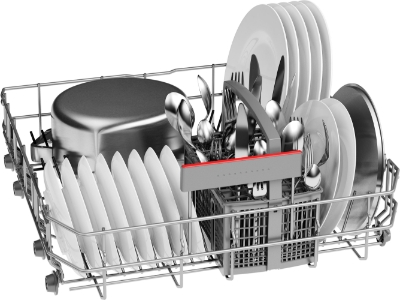 Bosch EXCLUSIV SMI4HUS01D Serie 4 Teilintegrierter Geschirrspüler 60 cm Edelstahl