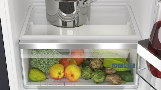 Siemens KI41RVFE0 iQ300 Einbau-Kühlschrank  122.5 x 56 cm Flachscharnier Weiss