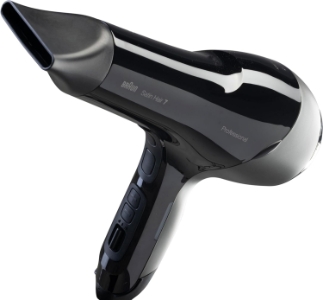 Braun Haircare HD785E Haartrockner 2000W, 10 Heizstufen, Infrarot Sensor, Schwarz
