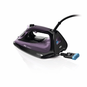 Braun Domestic Home SI 9661 VI Dampfbügeleisen Schwarz-Violett 