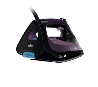 Braun Domestic Home SI 9661 VI Dampfbügeleisen Schwarz-Violett 