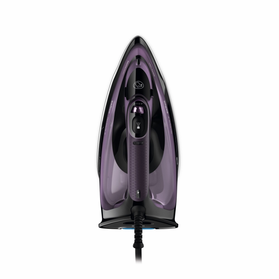 Braun Domestic Home SI 9661 VI Dampfbügeleisen Schwarz-Violett 