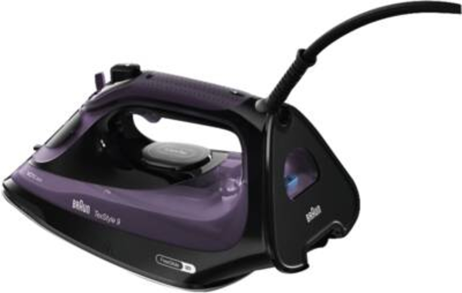 Braun Domestic Home SI 9661 VI Dampfbügeleisen Schwarz-Violett 