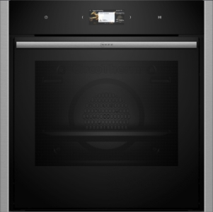 Neff B64CS71N0 N90 Backofen 60 x 60 cm Edelstahl Slide & Hide®,Pyrolyse,Soft Open & Close