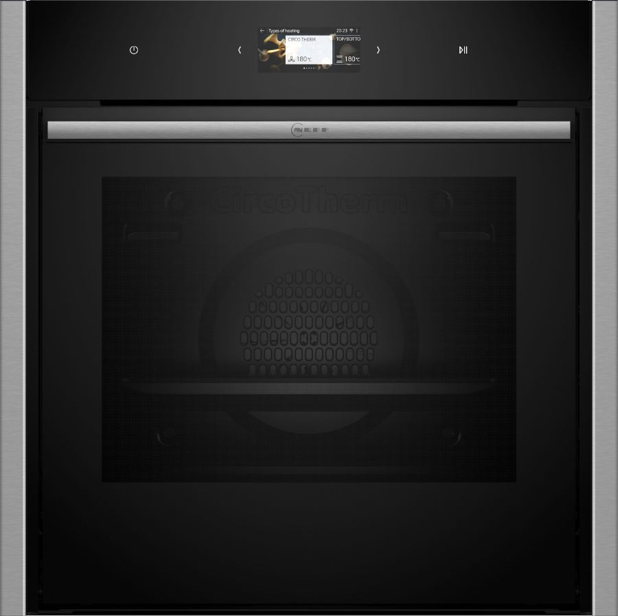 Neff B64CS71N0 N90 Backofen 60 x 60 cm Edelstahl Slide & Hide®,Pyrolyse,Soft Open & Close