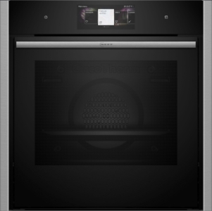 Neff B64FT33N0 N90 Dampfbackofen  60 x 60 cm Edelstahl Slide & Hide®,Dämpfen bis 120 °C,Multipoint Bratenthermomete