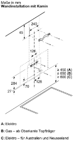 Neff D65IFN1S0 N50 Wandesse 60 cm Klarglas schwarz bedruckt 