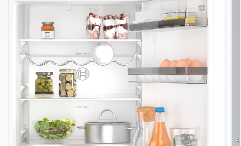 Bosch EXCLUSIV KIN86EDD0 Select Line Serie 6 Kühl-Gefrier-Kombination 177.2 x 55.8 cm, Flachscharnier mit Softeinzug(Festtür)