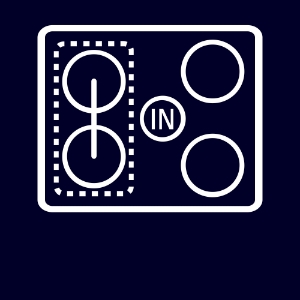 Siemens ED811BS16E Kochfeld mit Dunstabzug 80 cm Rahmenlos 