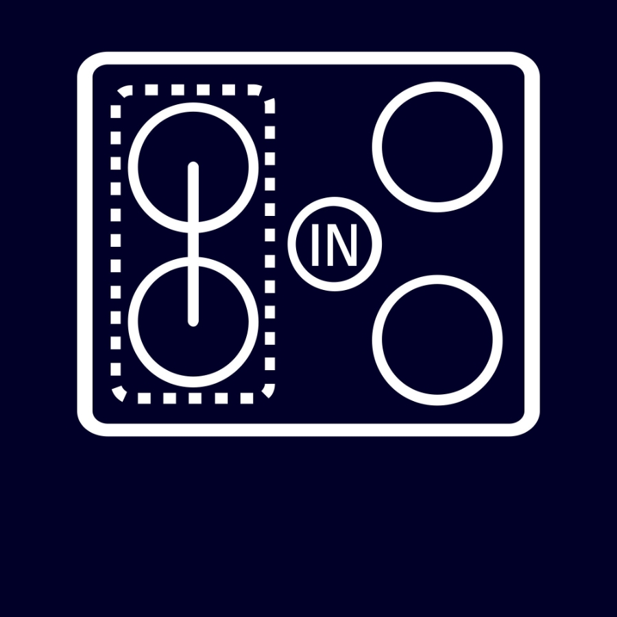 Siemens ED811BS16E Kochfeld mit Dunstabzug 80 cm Rahmenlos 