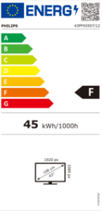 Philips 43PFS5507/12 Full HD TV - LED Fernseher 