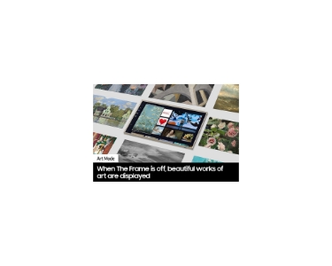 Samsung QE32LS03C  32" The Frame QLED Fernseher 16GB Speicher für Bilder, No Gap Wallmount (Mini) enthalten,