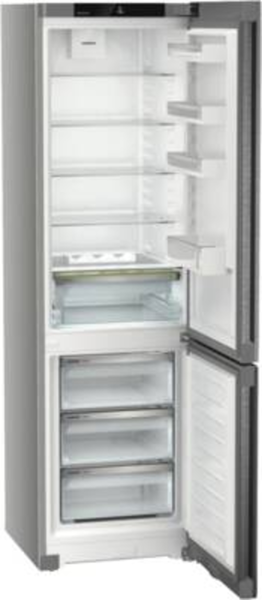 Liebherr CNsdc 5703 Pure Kühl-Gefrierkombination mit EasyFresh und NoFrost SmartSteel-Silver